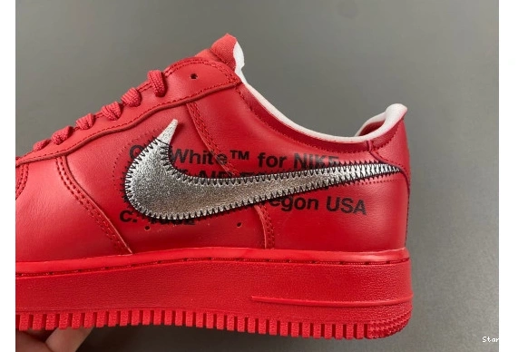  Air 1 Off-White Nike AO4297-600  Low  Force Red 0902
